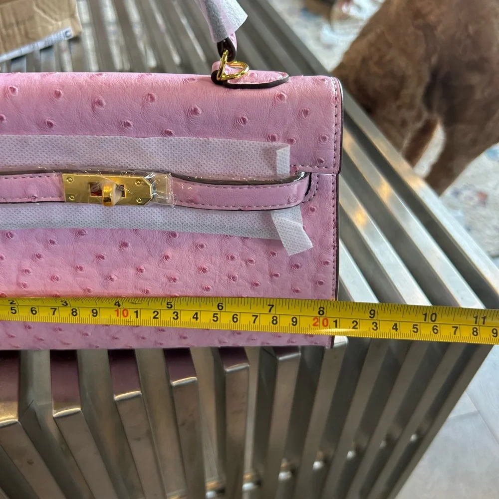 Pink Designer Handbag - Picture 3 of 7